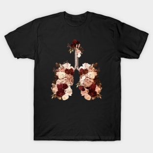 Lung Anatomy / Cancer Awareness 7 T-Shirt